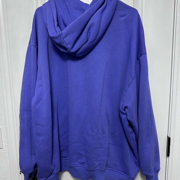 Adidas Women’s Purple Hoodie - Picture 4 of 4